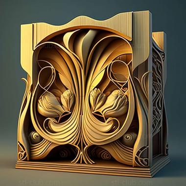 3D model Victor Horta (STL)